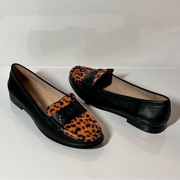 Jack Rogers Remy Haircalf Slip-On Loafers - Picture 6 of 8